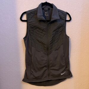 Nike Charcoal Quilted Vest